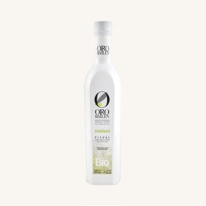 Oro Bailén Organic Extra virgin olive oil, Picual variety, from Andalusia, bottle 500 ml